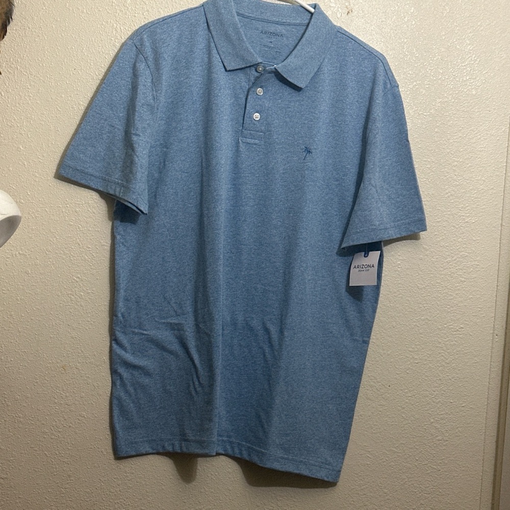 Men's Blue Polo Shirt